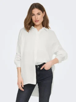 Oversized Bluse cloud dancer