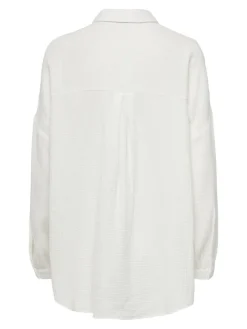 Oversized Bluse cloud dancer