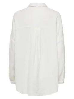 Oversized Bluse cloud dancer