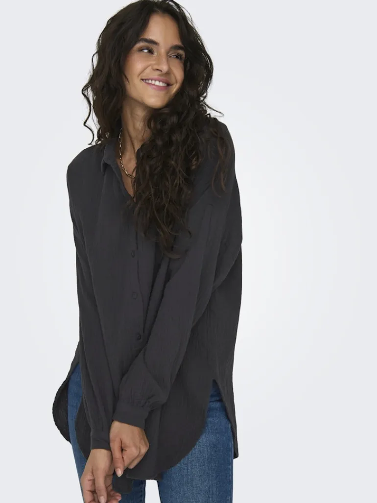 Oversized Bluse phantom