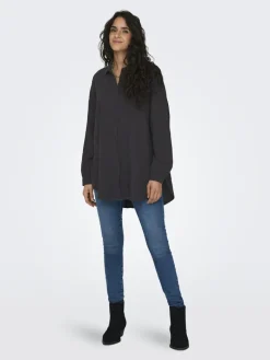 Oversized Bluse phantom