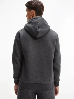 OVERSIZED DRAWSTRINGS HOODIE dark grey heather