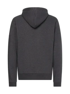 OVERSIZED DRAWSTRINGS HOODIE dark grey heather