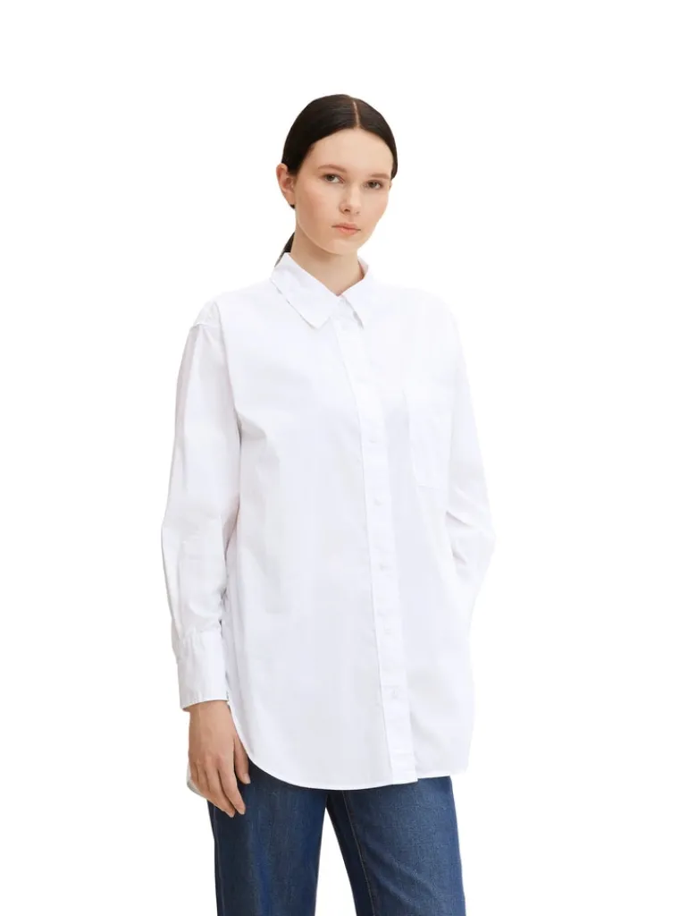 Oversized Hemd white
