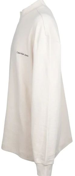 Oversized Langarmshirt beige