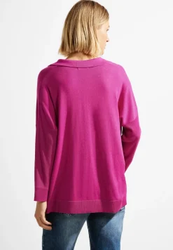 Oversized Pullover cool pink