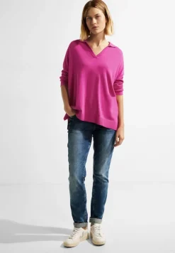 Oversized Pullover cool pink
