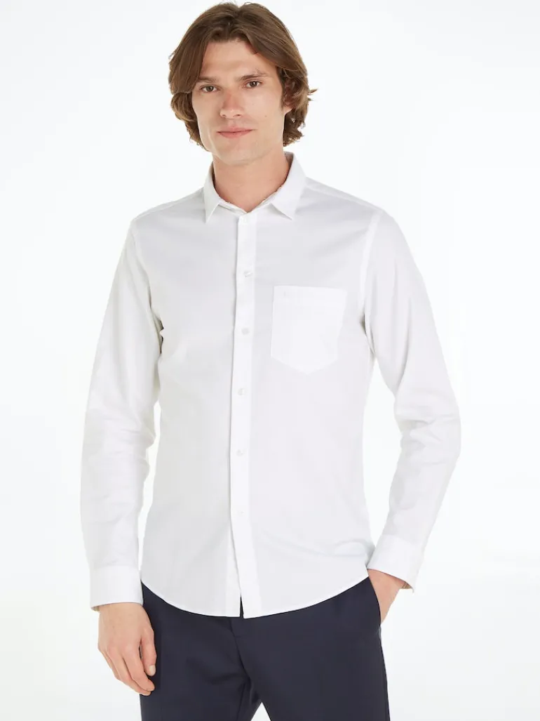 OXFORD STRETCH REGULAR FIT SHIRT bright white
