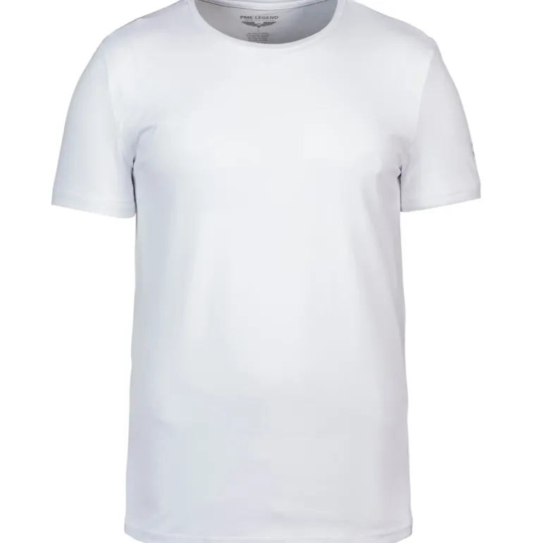 2- pack R-neck basic t-shirt white