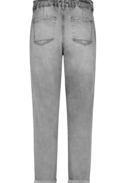 Paperbag Jeans grey denim g129