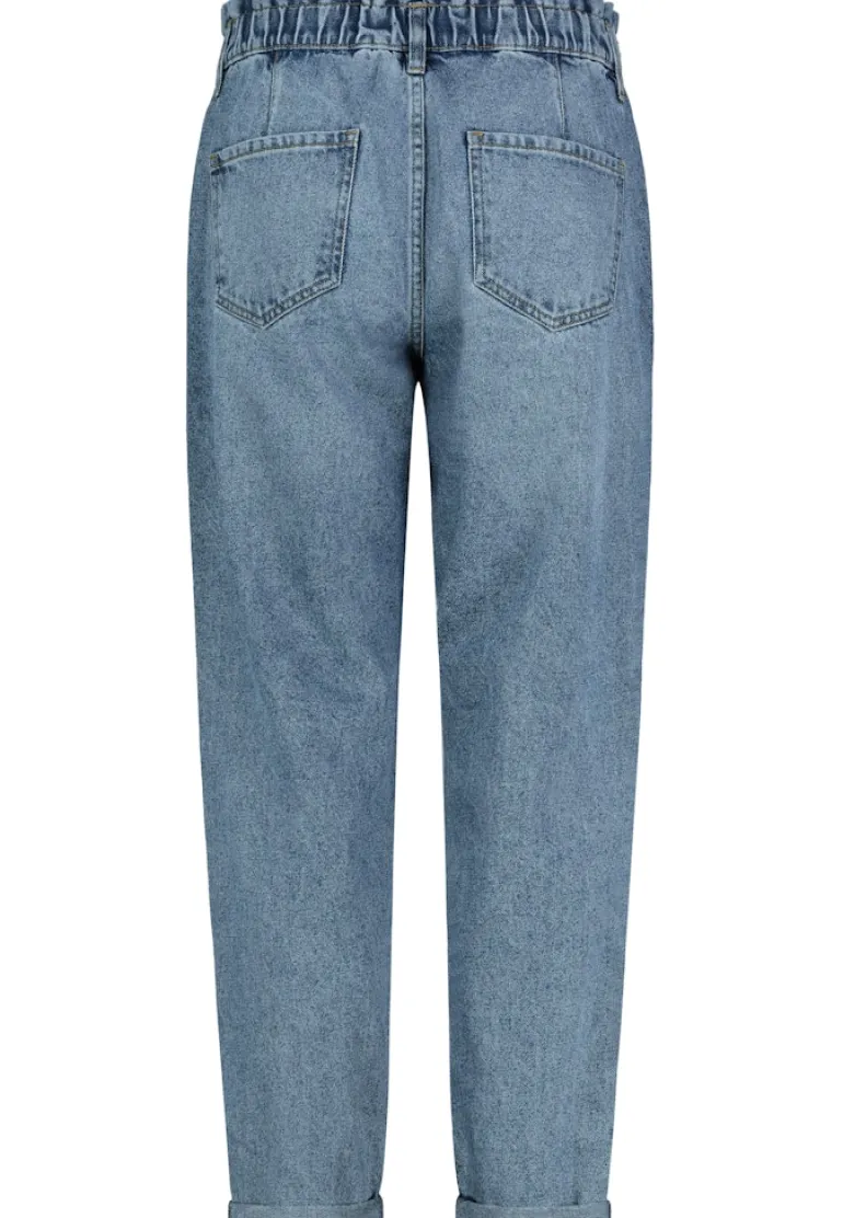 Paperbag Jeans light blue denim l181