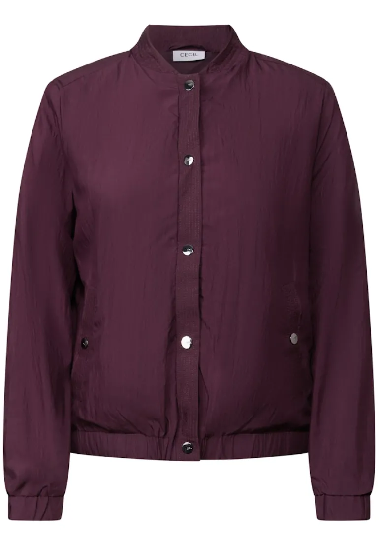 Papertouch Blouson mulberry red