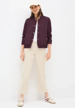 Papertouch Blouson mulberry red