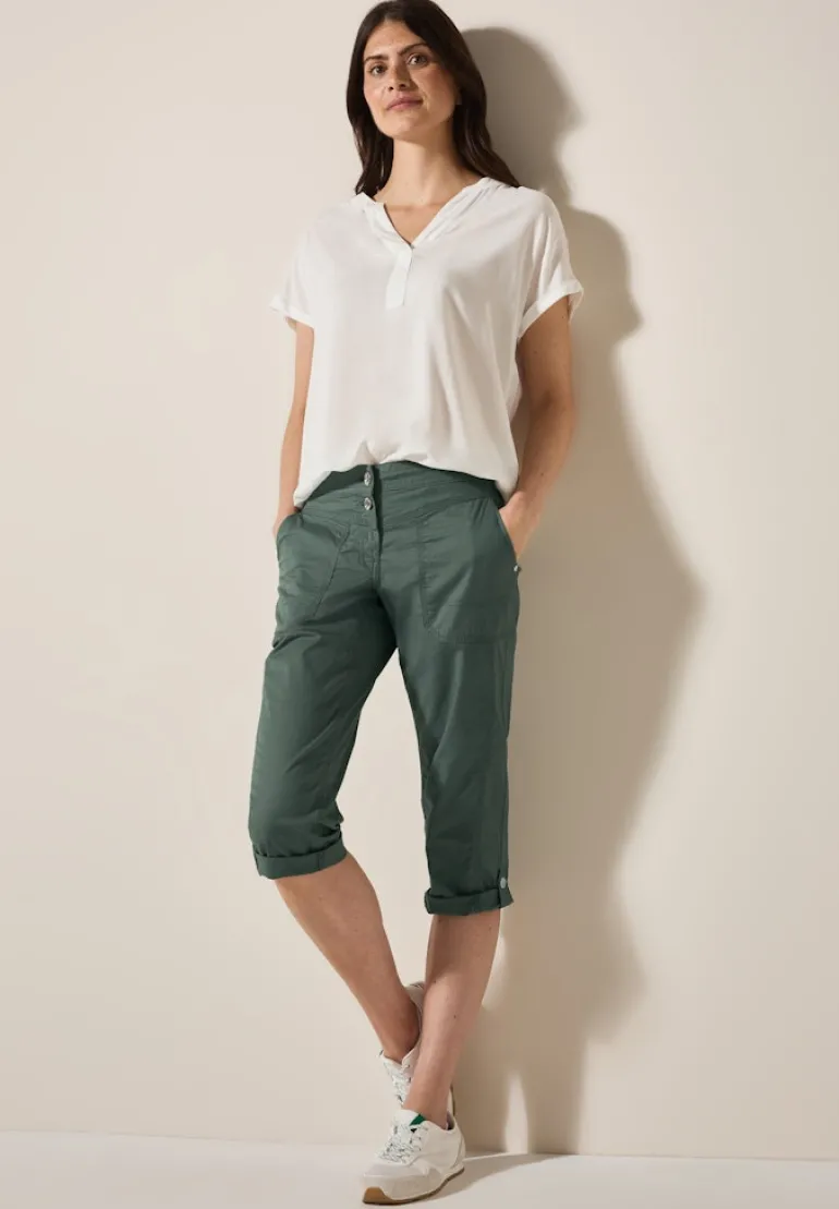 3/4 Papertouch Hose balmy khaki