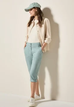 3/4 Papertouch Hose cool salvia green