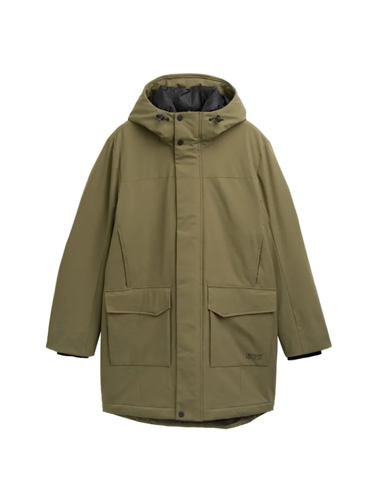 Parka mit wasserabweisender Funktion jungle soil green