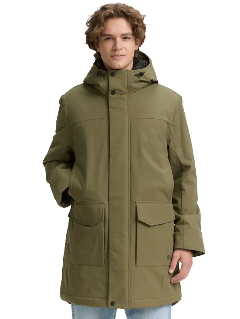 Parka mit wasserabweisender Funktion jungle soil green