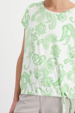 408041 pastell green gemustert