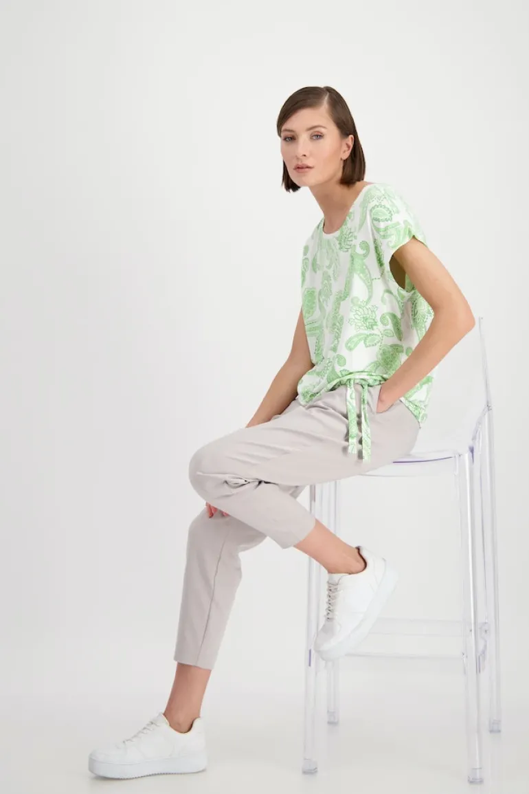 408041 pastell green gemustert