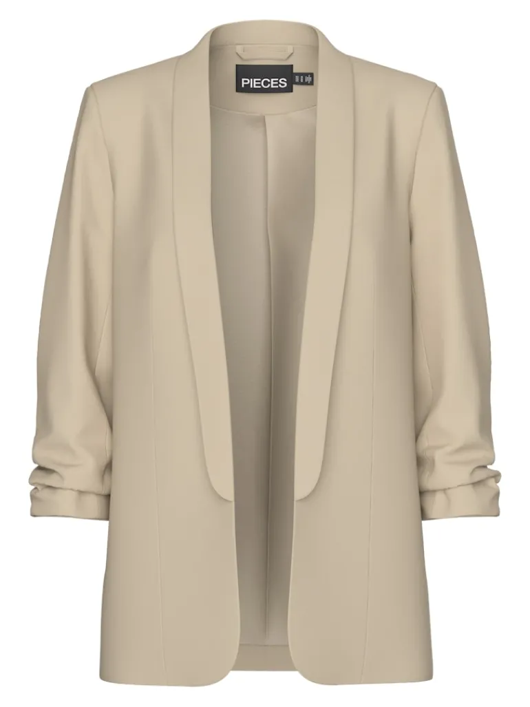 PCBOSELLA 3/4 BLAZER NOOS BC white pepper
