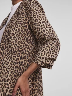 PCBOSELLA 3/4 PRINTED BLAZER NOOS BC natural