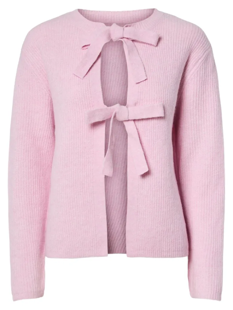 PCSILLY LS REV TIE KNIT NOOS BC roseate spoonbill