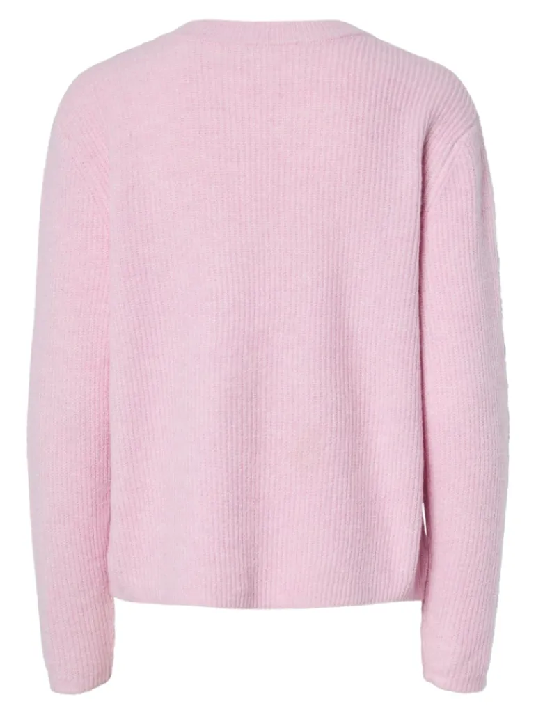 PCSILLY LS REV TIE KNIT NOOS BC roseate spoonbill
