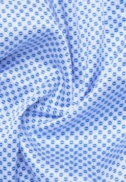Performance Shirt Stretch Langarm blau