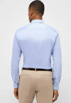 Performance Shirt Twill-Stretch Langarm hellblau