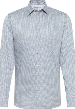 Performance Shirt Twill-Stretch Langarm grün