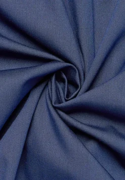 Performance Shirt Twill-Stretch Langarm navy