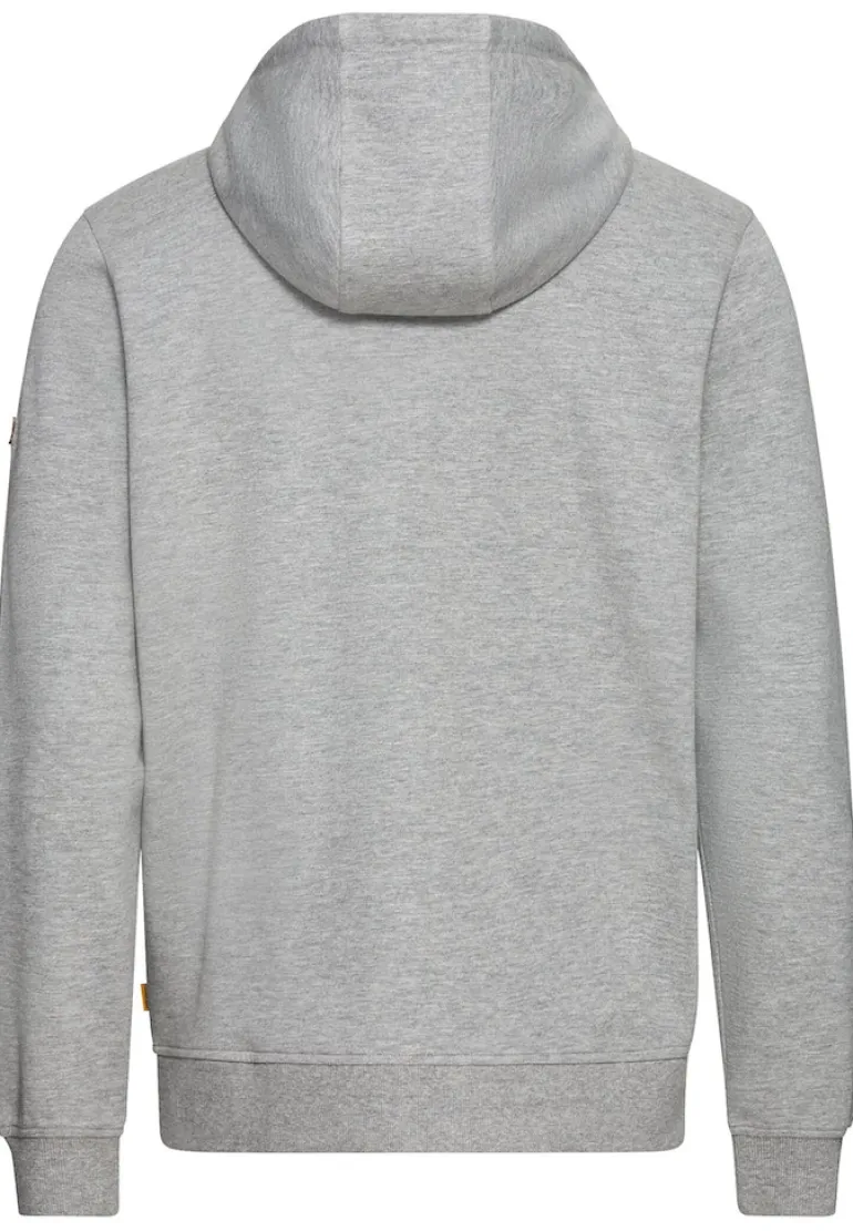 Performance Sweatjacke mit Kapuze stone gray