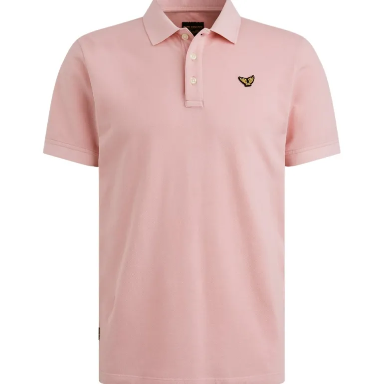 pique garment dye moonlight mauve