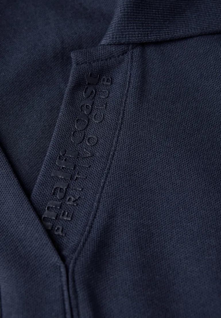 Piqué Polo-Kleid urban navy blue