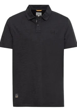 Piqué-Poloshirt aus zertifiziertem Organic Cotton asphalt