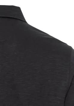Piqué-Poloshirt aus zertifiziertem Organic Cotton asphalt