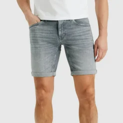 PME LEGEND NIGHTFLIGHT SHORTS grey comfort denim