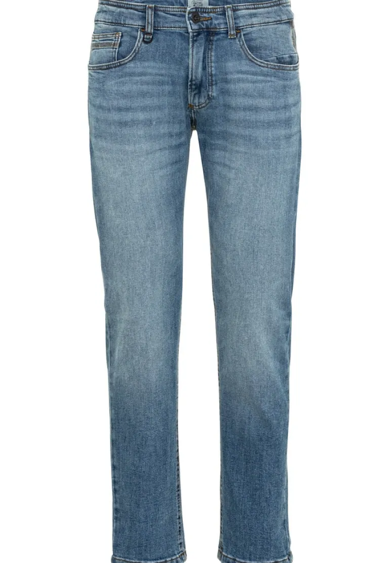 5-Pocket Denim Slim Fit ocean blue