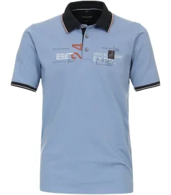 Polo-Shirt aqua bis petrol