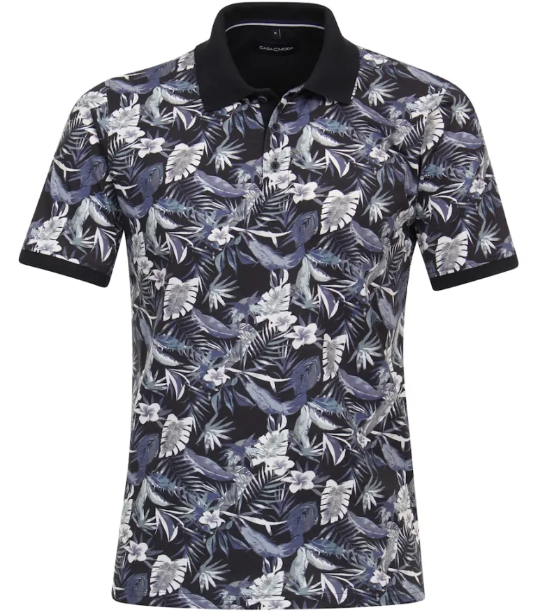 Polo-Shirt blau