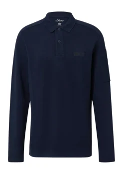 Polo-Shirt blau