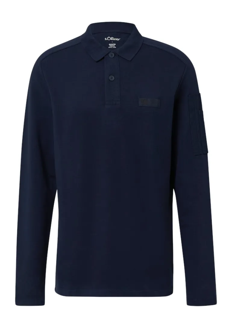 Polo-Shirt blau