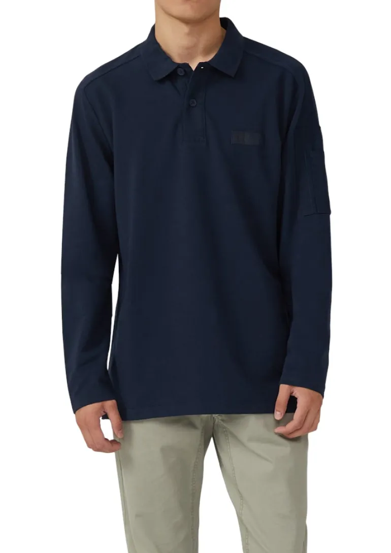Polo-Shirt blau