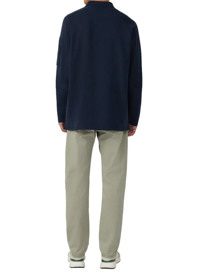 Polo-Shirt blau