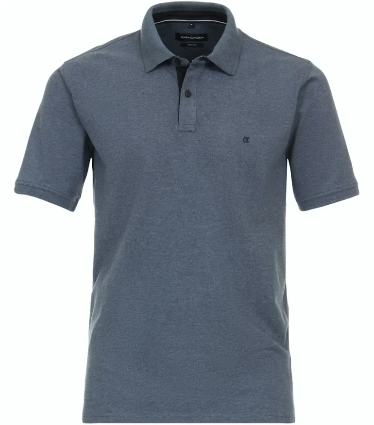 Polo-Shirt blau