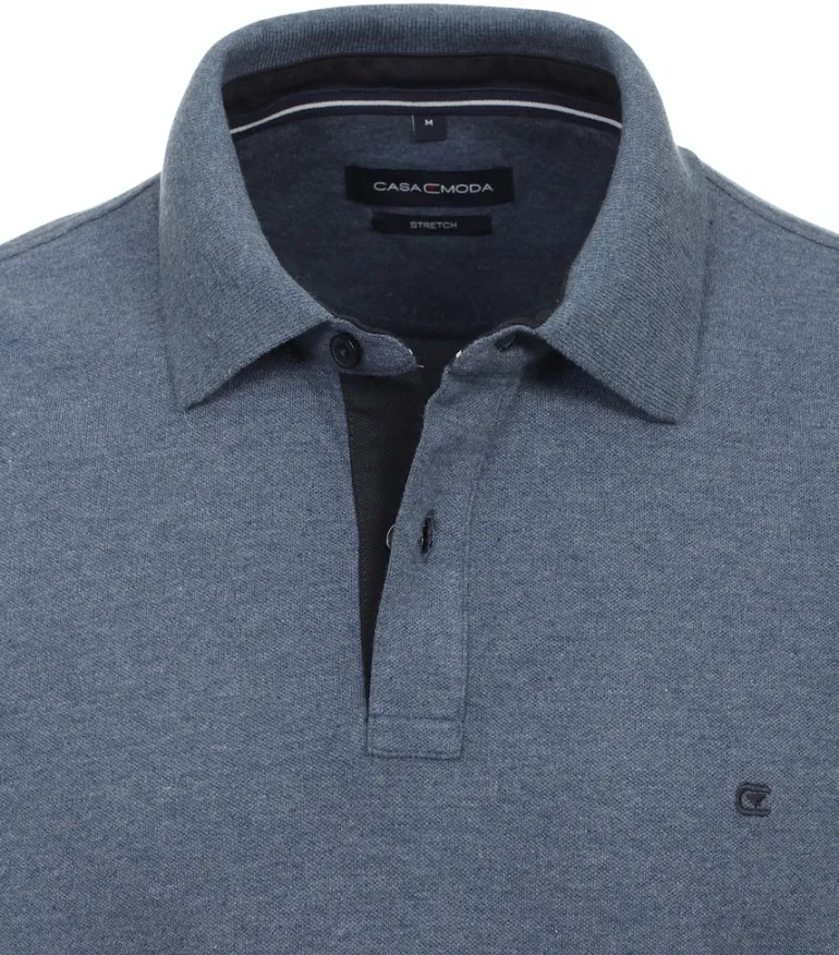 Polo-Shirt blau