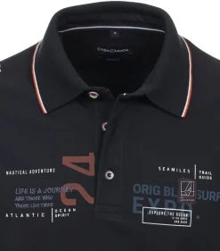 Polo-Shirt blau