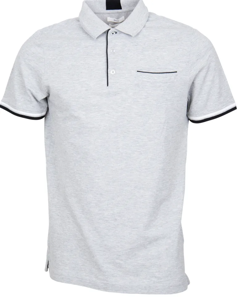 Poloshirt Perez platin