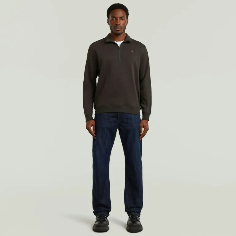 Premium core half zip r sw ls ganache