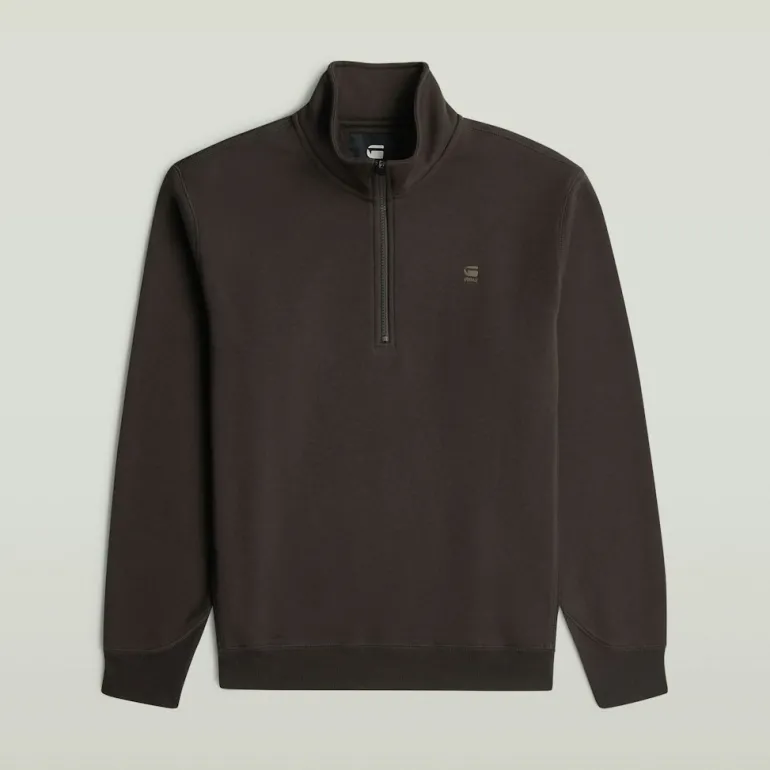 Premium core half zip r sw ls ganache